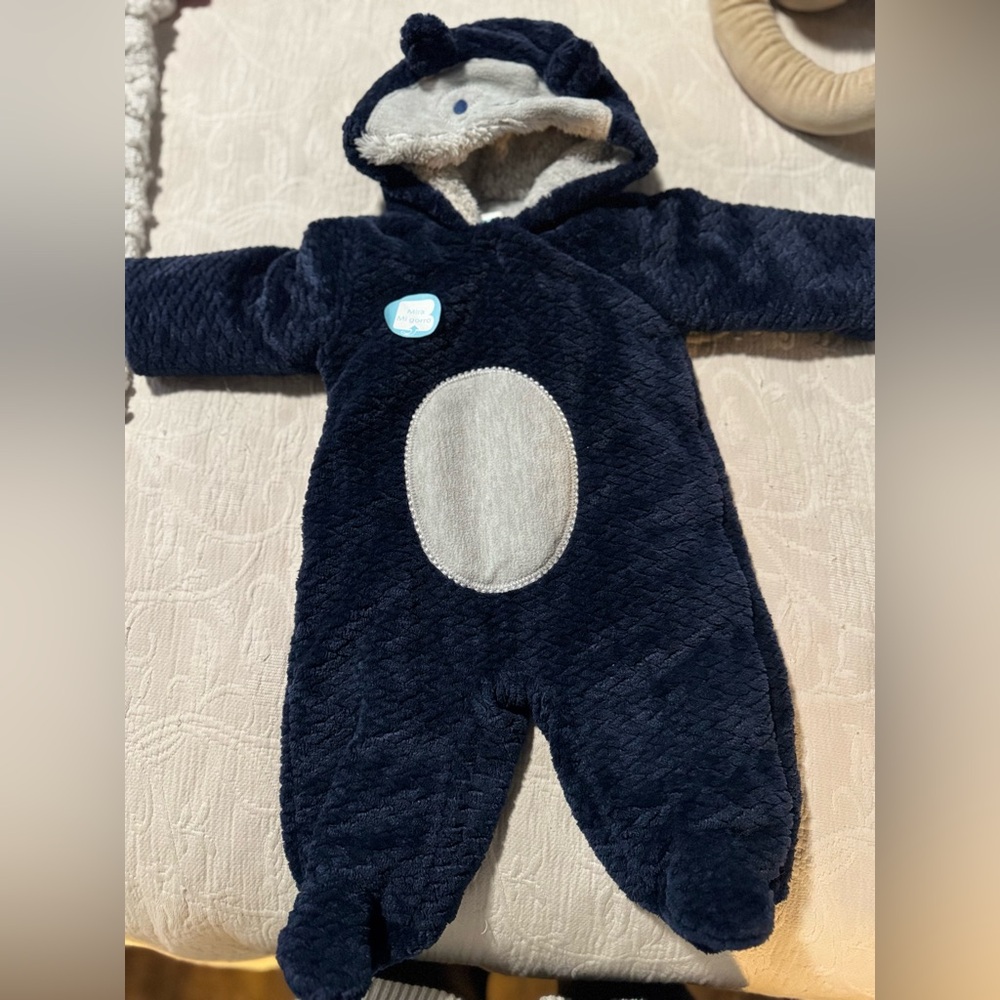 Brand new Cozy Navy Blue Kids One Piece